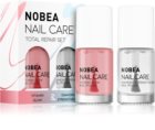 NOBEA Nail Care Diamond Strength Set mit Nagellacken Total repair set