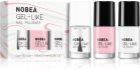 NOBEA Day-to-Day 3-Piece Nail Polish set with Top coat nail polish set French manicure set