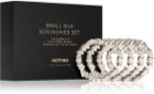 Notino Silk Collection Small Scrunchie Set Haargummi-Set aus Seide Cream Farbton
