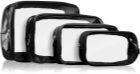 Notino Travel Collection Clear Organizer Set Kosmetik-Reiseset Black