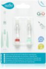 Nuvita Sonic Clean&Care Replacement Brush Heads резервни накрайници за сонична четка за зъби с батерии за бебета