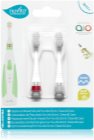 Nuvita Sonic Clean&Care Replacement Brush Heads Varuharjapead patareil töötavale helilisele hambaharjale beebide jaoks