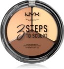 NYX Professional Makeup 3 Steps To Sculpt paleta za konture obraza