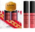 NYX Professional Makeup Limited Edition Xmass 2022 Mrs Claus Oh Deer Soft Matte Lip Cream Set sada na rty