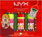 NYX Professional Makeup Home Alone Fat Oil Trio Gift Set voor Lippen Tint Mystery shade 01