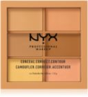 NYX Professional Makeup Conceal. Correct. Contour paleta de correctores y contorno