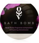 Obsessive Bath Bomb Floral Fruity Badebombe mit Pheromonen