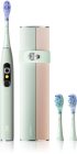 Oclean X Ultra 20 Set ultragarsinis dantų šepetėlis +2 pakaitinės galvutės su kelioniniu dėklu Green