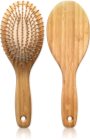 Olivia Garden Bamboo Touch Flat Brush for hair and scalp