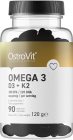 OstroVit Omega 3 D3+K2 kapsułki miękkie do prawidłowego funkcjonowania serca i mózgu