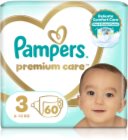 Pampers Premium Care Size 3 pañales desechables