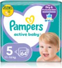 Pampers Active Baby Size 5 disposable nappies