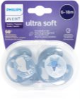 Philips Avent Soother Ultra Soft 6 - 18 m chupeta