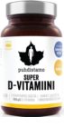 Puhdistamo Super Vitamin D 4000 IU doplněk stravy pro podporu činnosti nervové soustavy