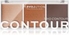 Revolution Relove Colour Play Contour Trio Palette paleta para contorno de rosto