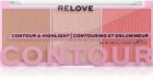 Revolution Relove Colour Play Contour Trio Palette kontūravimo priemonių paletė