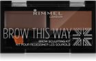 Rimmel Brow This Way paleta de maquillaje para cejas