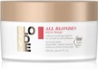 Schwarzkopf Professional Blondme All Blondes Rich Maske mit ernährender Wirkung für grobes Haar