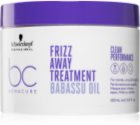 Schwarzkopf Professional BC Bonacure Frizz Away Treatment Maske für unnachgiebige und strapaziertes Haar