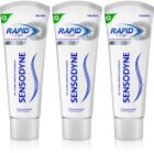Sensodyne Rapid Whitening Balinoša zobu pasta jutīgiem zobiem