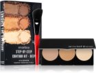 Smashbox Step By Step Contour Kit contouring palette with brush