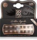 SOSU Cosmetics Hidden Agenda Undetectable Lashes trsové nalepovacie mihalnice bez uzlíka