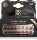 SOSU Cosmetics Hidden Agenda Undetectable Lashes trsové nalepovacie mihalnice bez uzlíka