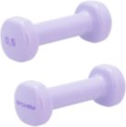 Spokey Shape vinyl dumbbell set