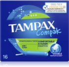 Tampax Compak Super tampons with applicator