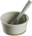 Tommee Tippee EasiStick™ Silicone Bowl & Spoon silicone bowl with suction cup