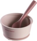 Tommee Tippee EasiStick™ Silicone Bowl & Spoon silicone bowl with suction cup