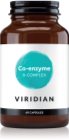 Viridian Nutrition Co-enzyme B Complex kapsle pro podporu snížení míry únavy a vyčerpání