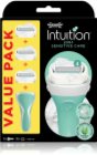 Wilkinson Sword Intuition 2in1 Soap & Shave Sensitive Shaver + replacement heads
