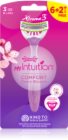 Wilkinson Sword My Intuition Xtreme 3 Comfort Cherry Blossom Disposable Razors