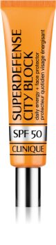 Superdefense™ City Block SPF 50 Daily Energy + Face Protector