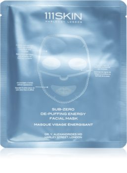 111SKIN Sub-Zero De-Puffing maschera in tessuto rinfrescante contro i gonfiori