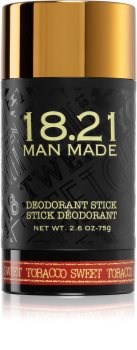 18.21 Man Made Sweet Tobacco tuhý deodorant bez obsahu hliníkových solí