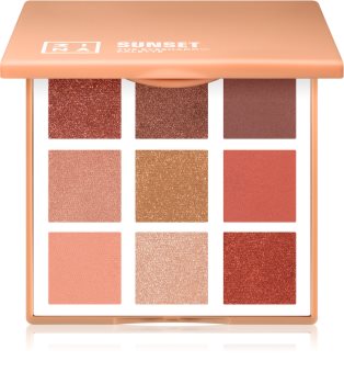 3INA The Eyeshadow Palette Sunset szemhéjfesték paletta