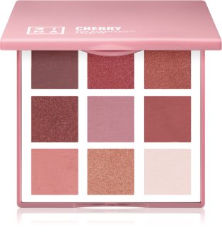3INA The Eyeshadow Palette Cherry szemhéjfesték paletta