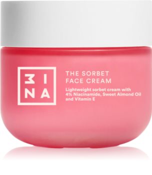 3INA Skincare The Sorbet Face Cream Kevyt Kosteuttava Voide Kasvoille