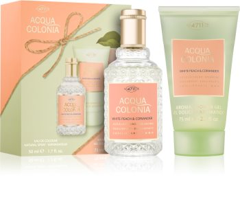 4711 Acqua Colonia White Peach & Coriander zestaw upominkowy II. unisex