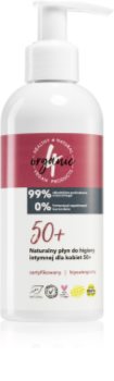 4Organic 50+ gel para higiene íntima com doseador