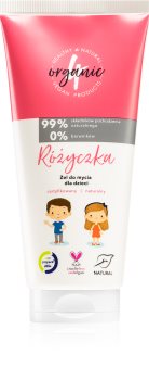 4Organic Rose gel de duche suave