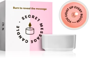 54 Celsius Secret Message Candle You Light Up Every Room bougie décorative