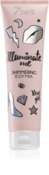 7DAYS ILLUMINATE ME Rose Girl Aufhellende Body lotion