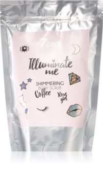 7DAYS ILLUMINATE ME Rose Girl esfoliante corporal de café