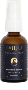 Lajuu Face & Neck bronzosító szérum a ráncok ellen