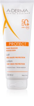 A-Derma Protect ochranné mléko SPF 50+