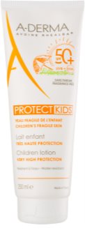 A-Derma Protect Kids apsaugos nuo saulės losjonas vaikams SPF 50+