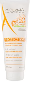 A-Derma Protect Kids Protective Sunscreen Lotion for Kids SPF 50+